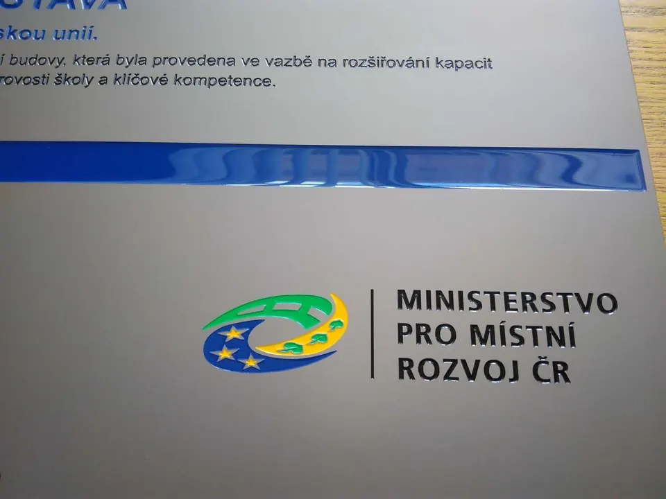 Pamětní tabulka projektu