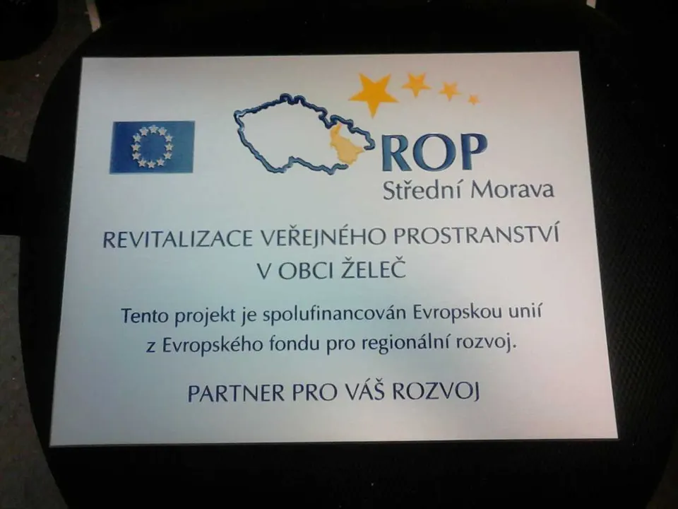 Tabulka projektu ROP – matný elox